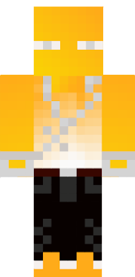 A Golden Enderman that finished with the wrath of the mobs by his pure powers