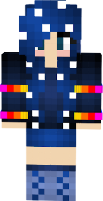 I edited my skin so it has LGBT bracelets and armbands c: