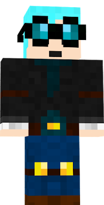 Dantdm with goggles over his face!