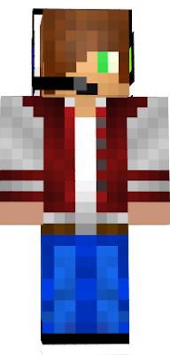 it's iNerdyProductions skin on minecraft from youtube!