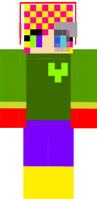 The Minecraft Skin of the Youtuber, StarheartXD! (The Real Skin)