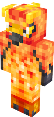 The updated mythic class phoenix skin from hypixel mega walls