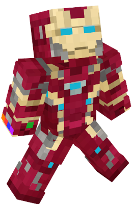 Is the ironman from avengers at the end with the infinite gems or whatever idk... but is my version caue i have a channel on YouTube