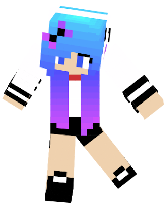 Skin by:me Me chaner:•{caca darkness girl wolf}•