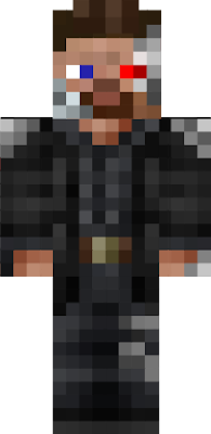Terminator Steve Minecraft Skin