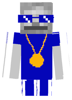 Mini azul babão Minecraft Mob Skin