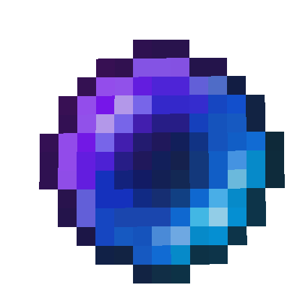Ender Pearl, blue theme