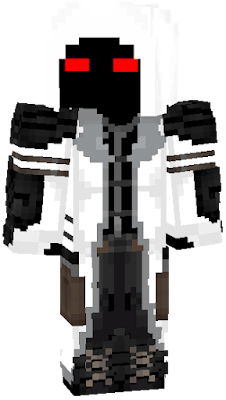 Herobrine assassin Minecraft Skin