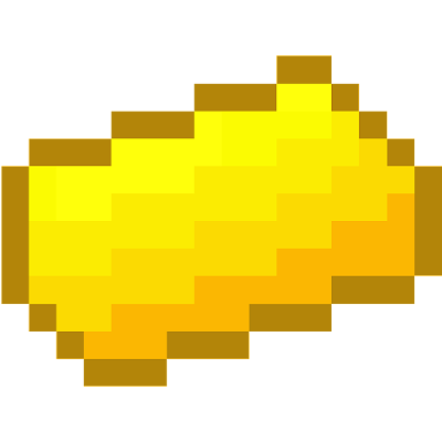 Gold Ingot/Butter | Custom Minecraft by GamingFox123 on DeviantArt