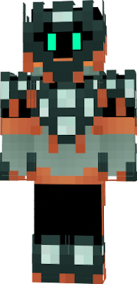 An oceanic and more armored version of my usual skin.