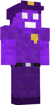 Minha skin em formato FNaF (Purple Guy)