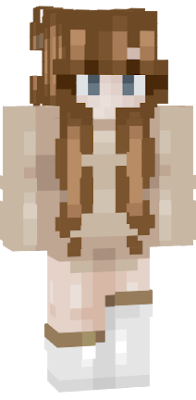 Skin made by using a hair as well as a skin tutorial by Jingles on youtube. The outfit was a base made by floofchan on skindex.