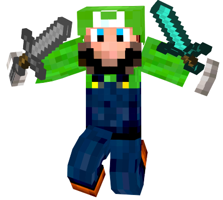 This Is The Same As Mario... But Luigi! You Need Luigi To Have Slim Arms Or It Bugs, Now... Don't Steal Or Spam It! Or Is Gonna Feel Like Roblox Spaming Items!