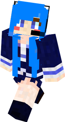 This is LDSHadowLady's skin, but with blue hair, and headphones By Dia10_gamerYT