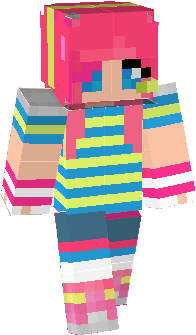 pinkie pie, not all credit is to me, modified from someone elses skin. under arms colored and under legs colored.