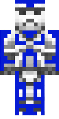 blue clone trooper who is the a high rank.