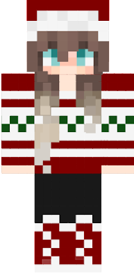 SUNDAY 12/3/23Cute girl christmas skin ombre brown hair blue eyes green red and white santa hat super cute girl may8:31PM