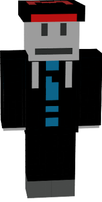 it's my roblox outfit but in minecraft