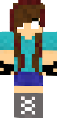 Just a bloody-haired version of whatever new skin I just made :/