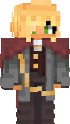 Minecraft Skin, vulpini, herobrine, Ponytail, minecraft Mods