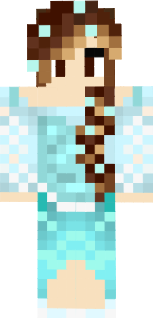 A redesigned elsa skin for people who want to where the elsa dress while still wanting the character to look like them