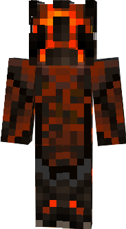 Deathwing with the 18 removed from the back of the skin.