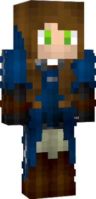 Girl with Ravenclaw Quidditch Uniform