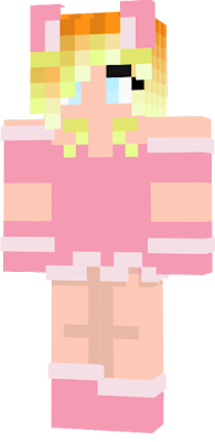 Panda Girl Pink blond skrt lighter