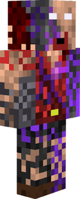 A another texture of minecraft steve, but contamined