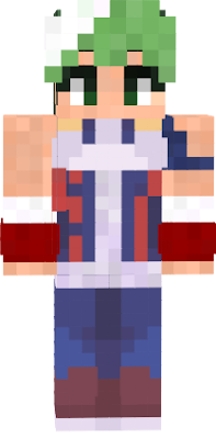 My Boku No Hero Academia OC as a Minecraft skin. This skin has my symbol of authenticity, do not use my symbol of authenticity on your skins without my permission.