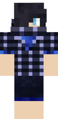 I was looking for a good Zane skin from starlight but I could only find two and they were both either too blue or had the wrong pattern so I made my own. I had to pause and rewatch a lot of aphmau vids to get it right. Although I couldn't do the freckles as they would be too big for his face.