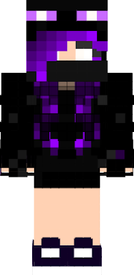 Herobrine Girl Minecraft Skin