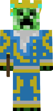 same as creeper king, but decorated with gold