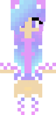If you need skin here i take this girl skin for minecraft jams