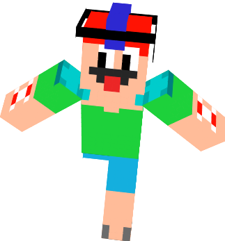 i made it with out starting with a normal skin or made one