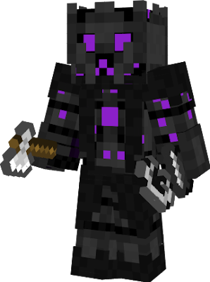 A diabolical sadistic shapeshifting servant of the enderdragon. Glitchfest spent years in the overworld pretending to be a small adorible little silverfish. but when the time came he reveled himself and he, Null, Lick and Gigabyte 7 reeked havoc on the world.