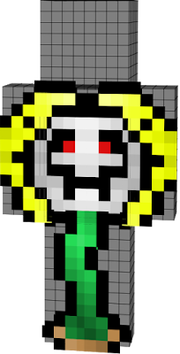I DO NOT own the flowey skin! I only redid the face expression! The original artist of this skin is UNKNOWN! If you do know who made the Original skin, Please go tell them how amazing they are.