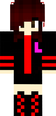 this is my official minecraft youtuber skin. pls subscribe to my channel and my friends thank you <3
