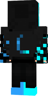 cooler blauer Skin for Minecraft