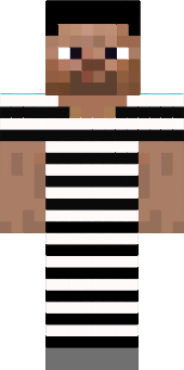 Steve In a Striped Jail Suit...