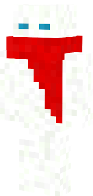 Yeti red scarf Skin I made Batzmi.la have the energy to make it a Christmas shirt who wants to can add his shirt Enjoy with Yeti