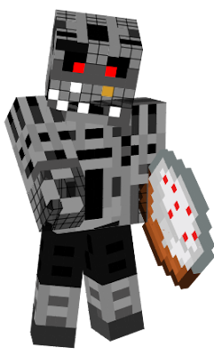 Foxy's endoskeleton (the underlay for a Foxy skin)