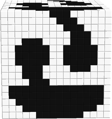 its a block that looks like gaster.
