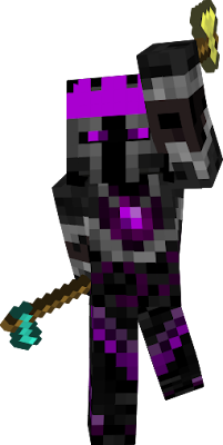 The Soul Stealer is an ender knight who died and now kills people with tools he found at the area he died at