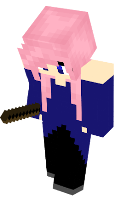 a girl in Minecraft who is a which