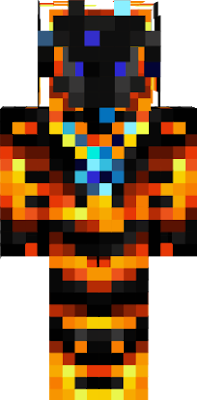 An Altered skin of a fire demon