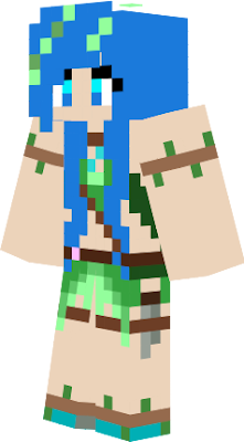 ihasCupquake's Enchanted Oasis skin but better.. It's blue and awesome!!!