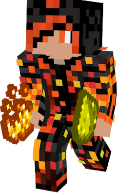 LeifBlaze's default skin.