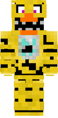 Chica is Whithered in Fnaf 2