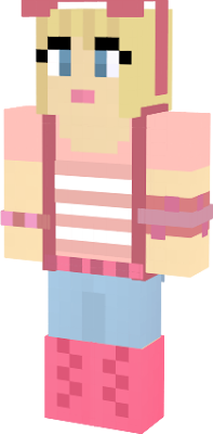 Jenny is a girly 13 year old girl, her birthday is on 7.6.2001, she has a boyfriend named Robert, he is at same age, she loves pink so much she likes to hang out with her friends and draw pictures, Willy is her big brother, her favorite food is cakes and salad